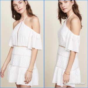 SOLD‼️Red Carter Tomey cold shoulder dress NWOT